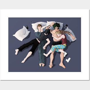 FFXV Chocobros sleeping Posters and Art